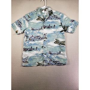 Kalaheo Shirt Mens Medium Multicolor Short Sleeve Button Up Collared Hawaiian